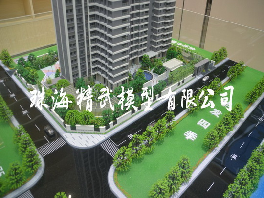 珠海美林書苑售樓沙盤